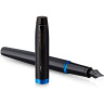 Перьевая ручка PARKER IM VIBRANT RINGS MARINE BLUE BT F 2172858